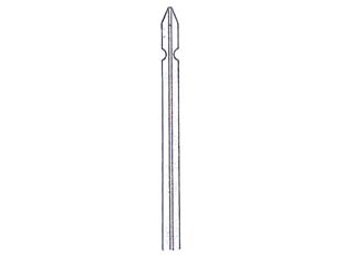 10pz paletti da recinzione in acciaio zincato a caldo - cm.225h. sezione 35x35x3 - kg.3,56 cod:ferx.fer142991