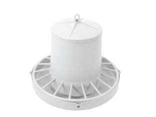 5pz mangiatoia tramoggia antispreco per avicoli - kg.7 di capienza misure ? cm.38x38h. cod:ferx.fer144964