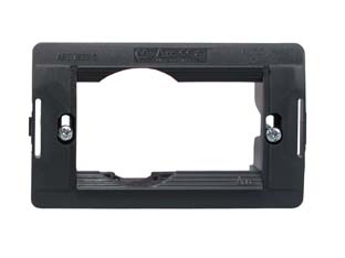 10pz supporto per scatola rettangolare schuko+1posto "arc" - (7823.s) cod:ferx.fer153645