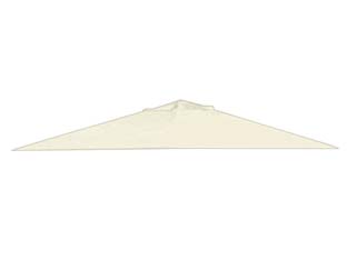 telo di ricambio per ombrellone - per ns codice 159388 (cdf03206) cod:ferx.fer165273