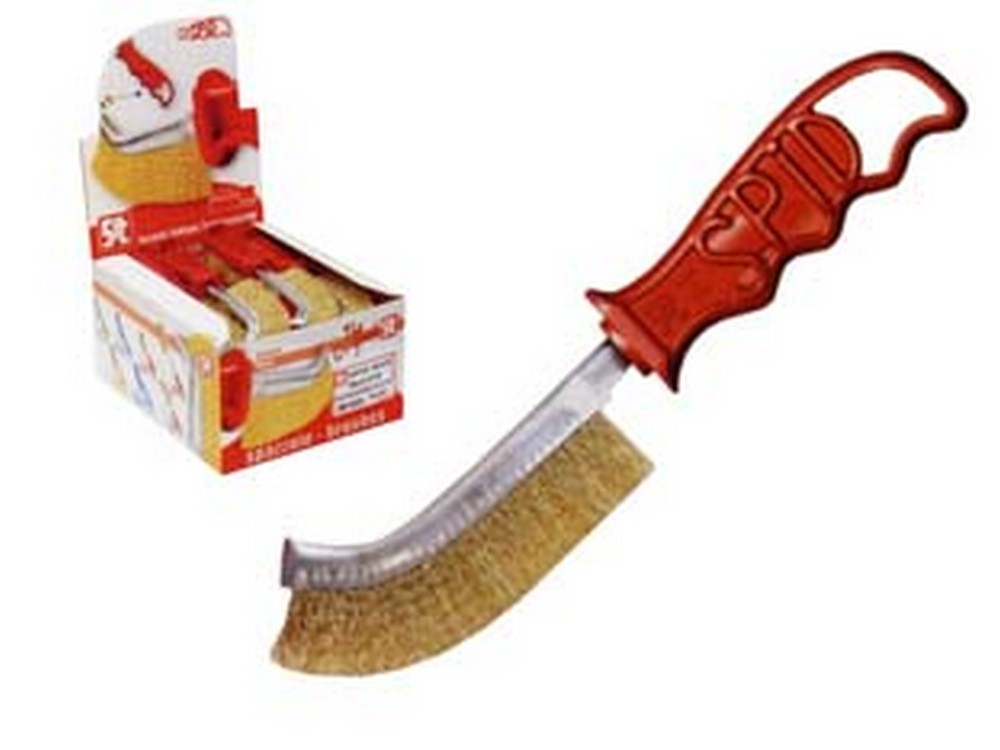 24pz spazzole spid in acciaio ottonato aro 30 cod:ferx.fer171496