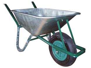 carriola telaio in acciaio con vasca zincata lt.85 - vasca zincata lt.85 cod:ferx.fer175272
