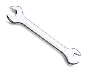 10pz chiave a forchetta doppia fissa professionale - mm.14x15 cod:ferx.fer177016