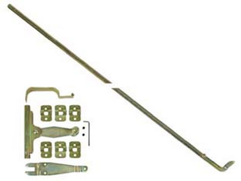 2pz spagnolette per finestra complete in kit tropicalizzate - cm.160h. per finestra cod:ferx.fer177610