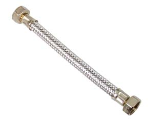 10pz flessibile inox f1/2 - f1/2 - f 1/2" f 1/2" cm.20 cod:ferx.fer182546