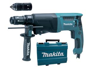 tassellatore 3 funzioni sds-plus + mandrino mm.13 780w 2,7j (hr2630t) cod:ferx.fer196130