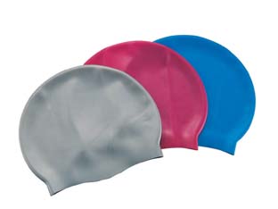 12pz cuffia "hydro-swim" in silicone per uomo e donna +14 anni - (art.26006) cod:ferx.fer205306