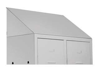 tetto inclinato per armadio sporco/pulito - 1 anta, cm.36x50 cod:ferx.fer207065