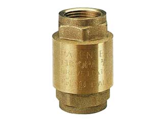 5pz valvola di ritegno per acqua "europa" art.100 - f 1/2" - pressione esercizio 25 bar cod:ferx.fer228343