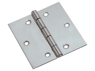 24pz cerniere quadre acciaio inox perno fisso - mm.50x50x1,0 cod:ferx.fer229517