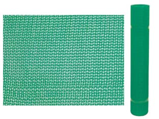 rete per ponteggi verde in plastica con asole - mt.1,80h. in rotoli da mt.25 (mq.45) cod:ferx.fer230339