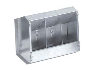 3pz mangiatoia con coperchio per conigli - cm.27x13x25,h. cod:ferx.fer232777