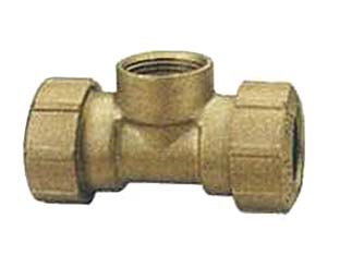 2pz raccordo vx a "t" femmina per tubo polietilene art.035 - f 3/4" x ø mm.25 cod:ferx.fer240642