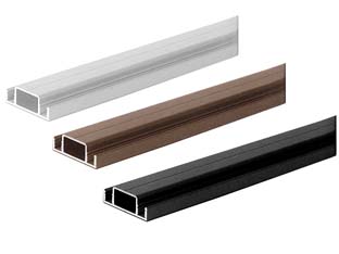 4pz profilo traverso in alluminio x zanzariera linea b - cm.2.6x1x200 bianco ral9010 cod:ferx.fer241694