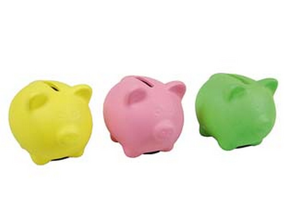 9pz salvadanaio maialino mini piggy - cm.8x7x7h. cod:ferx.fer241977