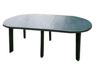 tavolo da giardino "tavolo 180" verde cm.181x90x72h. - cm.181x90x72h. - peso kg.13,4 cod:ferx.fer246927