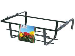 6pz fioriera da balcone regolabile - cm.40x25x18h cod:ferx.fer253932