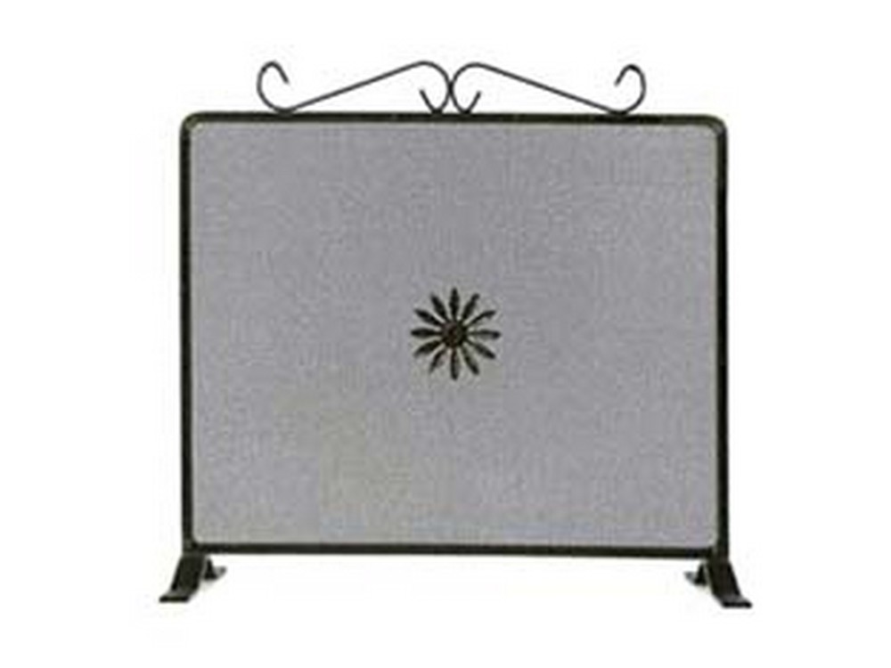 Image of parascintille con decoro per camino - cm.60x50h. (676b) cod:ferx.fer254335