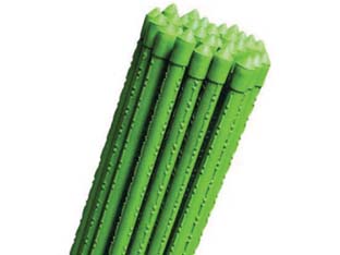 50pz canna in acciaio plastificata - mm.8x750h. cod:ferx.fer256285
