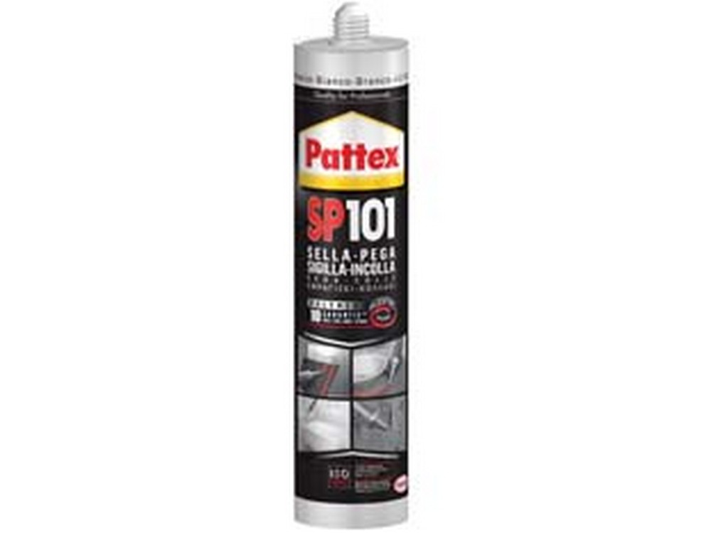 Image of 3pz pattex sigillante sp 101 colorato - ml.280 bianco cod:ferx.fer258074