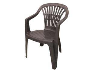 poltrona da giardino "lyra" antracite - cm.56x54x80h. - peso kg.2,75 cod:ferx.fer262972