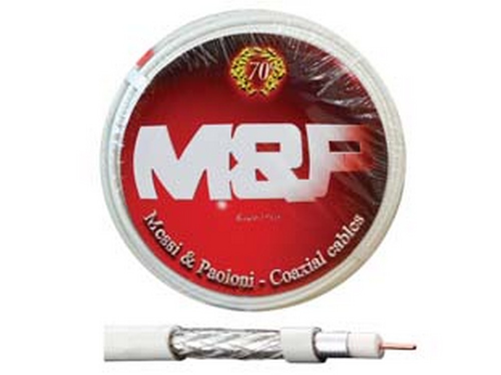 100mt cavo coassiale tv digitale ? mm.6,6 - ? mm.6,6 tipo normale cod:ferx.fer268967