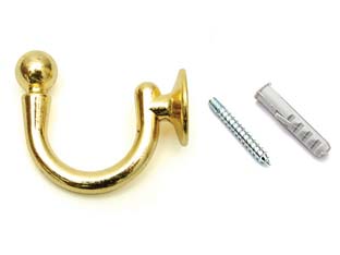 20pz ganci raccoglitenda super oro - mm.48 cod:ferx.fer270595