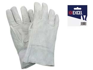 12blister guanti da lavoro in crosta bovina palmo rinforzato - tg.10 cod:ferx.fer274821