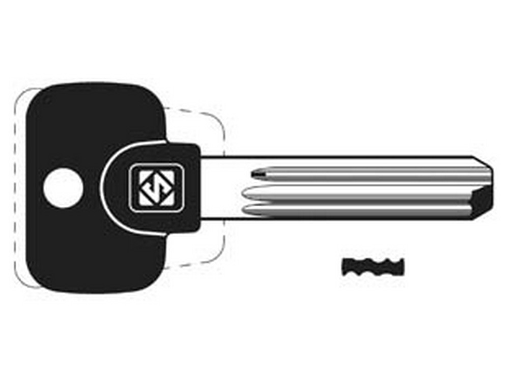 Image of 5pz chiavi punzonate per cilindri mul-t-lock mtk12rp - mtk12rp cod:ferx.fer275897