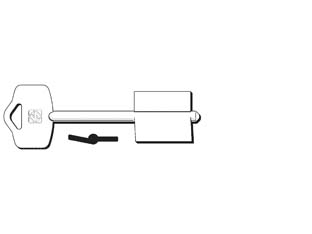 5pz chiavi doppia mappa esety 5ey20 - 5ey20 cod:ferx.fer276214