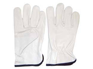 12paia guanti da lavoro in pelle bovina bianco - tg.8 cod:ferx.fer281065