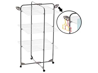 stendibiancheria "alpina 30" acciaio verniciato mt.30 - cm. 68x68x112h. cod:ferx.fer283168