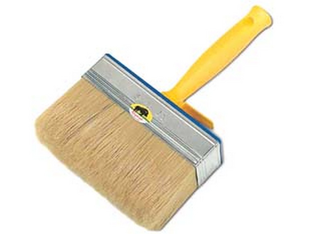 6pz plafoncino setola bionda assicella blu serie 211 - cm.7x3 cod:ferx.fer288392