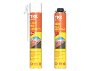 6pz schiuma poliuretanica per tegole e coppi pu fix roof tile adhesive - ml.750 applicazione con - grigio cod:ferx.fer290845