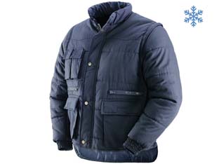 giubbino in poliestere savoia blu - tg.l cod:ferx.fer292900