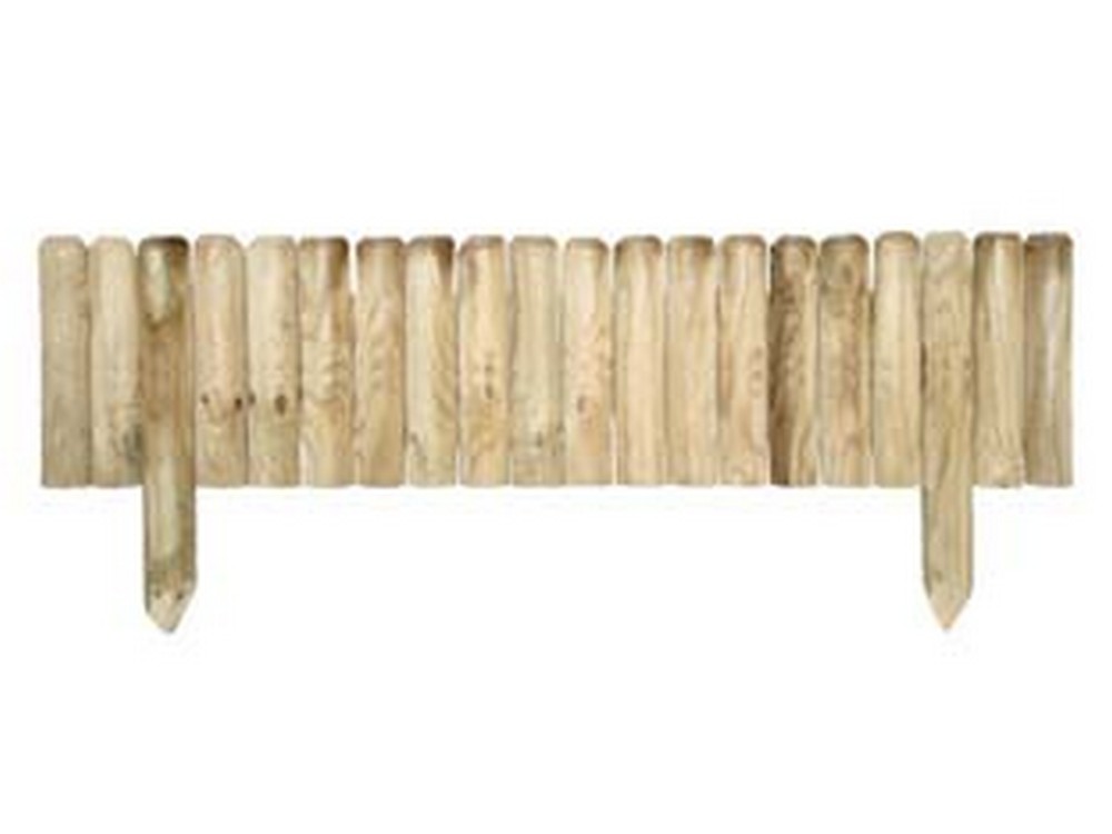 Image of 5pz steccato orizzontale in pino impregnato - cm.100x30/45h. cod:ferx.fer295239