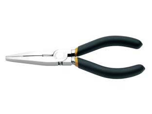 pinza a becchi piatti lunghissimi diritti art.1162 - mm.200 cod:ferx.fer299930