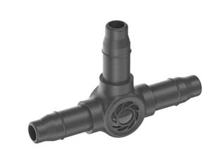 5blister raccordo a t tubo per tubo da 3/16" per microirrigazione - per tubo da 3/16" conf.pz10 in blister(13125-26) cod:ferx.fer303798