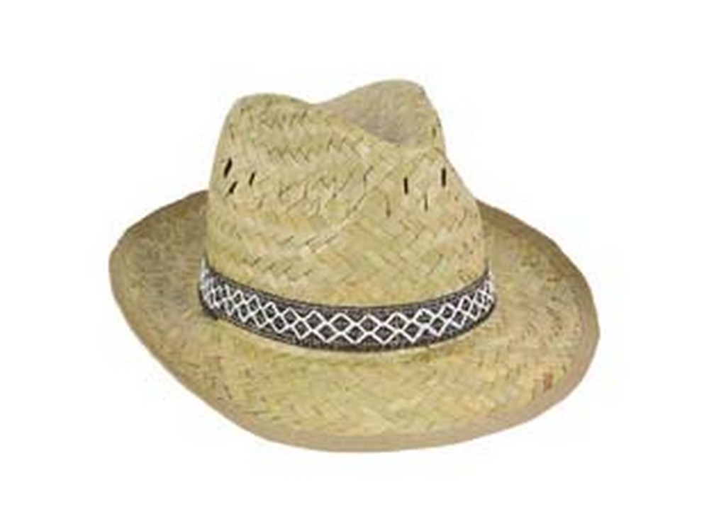 Image of 12pz cappello in paglia naturale modello alpino misure 56-58-60 busta da pz.12 (pz.4 x misura) cod:ferx.fer307369