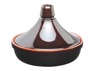 tajine in terracotta brunella - cm.26 cod:ferx.fer308649
