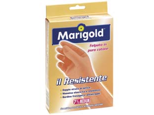 12pz guanti domestici resistenti marigold - misura 8,5 cod:ferx.fer309608