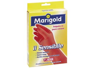 12pz guanti domestici sensibili marigold - misura 7,5 cod:ferx.fer309639