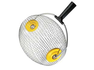 raccoglitore per nocciole e olive "rotoracc" senza manico - modello medio - cestello ? mm.260x215 cod:ferx.fer311946