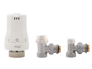 kit valvole termostatiche ad angolo attacco f art.kit3 - f 3/8" cod:ferx.fer312165