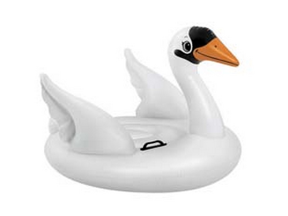 Image of cigno gonfiabile cavalcabile +3 anni - cm.130x102x99 - peso kg.1,95 (57557) cod:ferx.fer313438