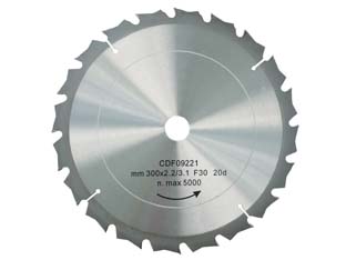 disco lama circolare widia dentatura alternata - ? mm.300 foro 30 denti 72 sp.mm.2,2 cod:ferx.fer343169