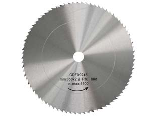 disco lama circolare cromo vanadio dentatura normale - ? mm.400 foro 30 denti 80 sp.mm.2,2 cod:ferx.fer319706