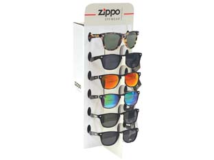 1espositori espositore occhiale da sole policarbonato serie classic pz.6 - cm.18x16x43h. cod:ferx.fer325530