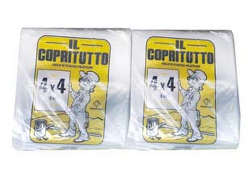 cf telo copritutto neutro mt.4x4 extra pesante - mt.4x4 gr.750 cod:ferx.fer331609