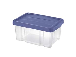6pz contenitore "puzzle box" con coperchio a scatto - cm.29,4x19,6x14h. lt.5 cod:ferx.fer334136